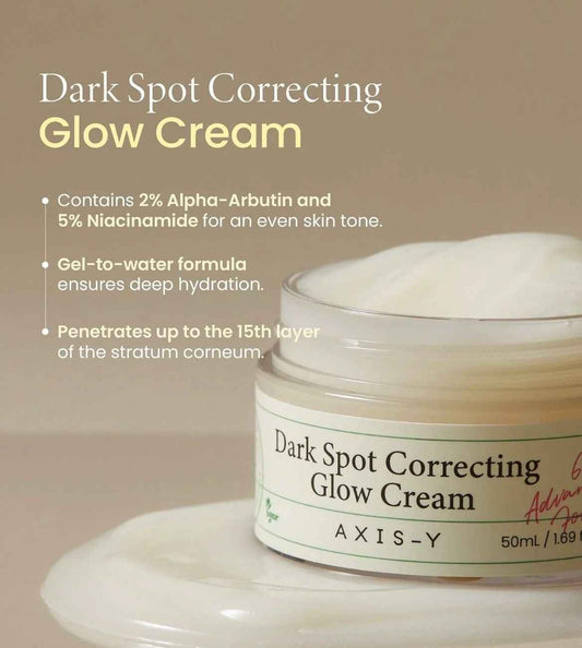AXIS-Y - Dark Spot Correction Glow Cream - 50ml