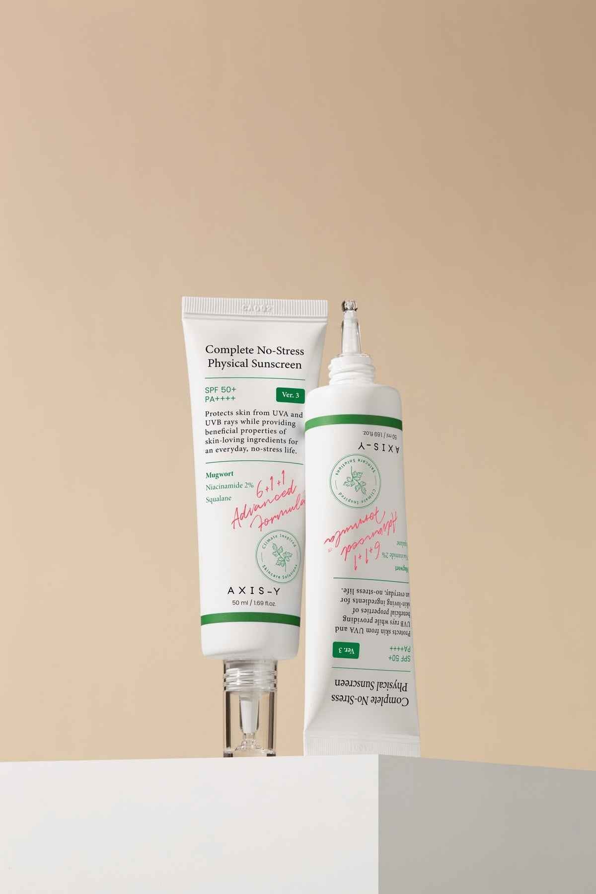 AXIS-Y Complete No Stress Physical Sunscreen SPF 50