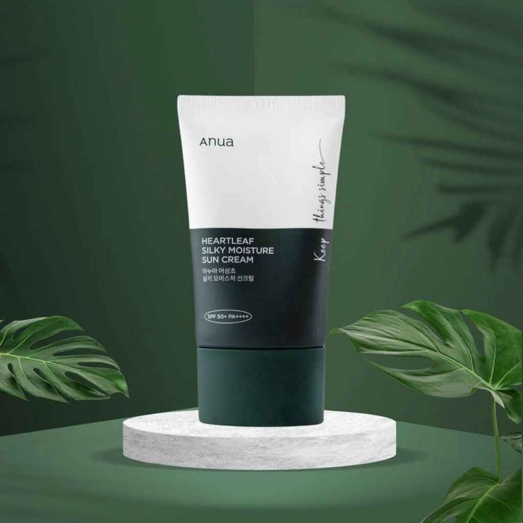 Anua - Heartleaf Silky Moisture Sun Cream SPF 50+ PA++++ 50ml
