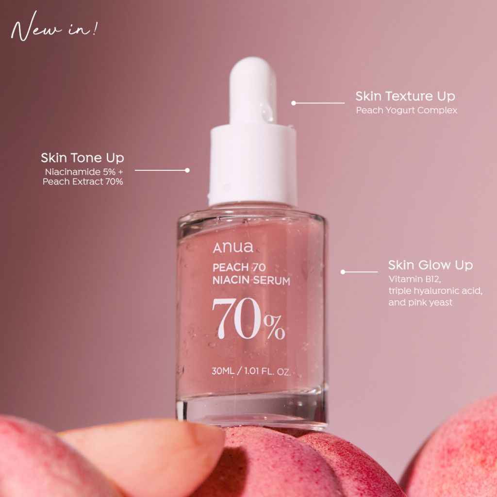 Anua Peach 70 Niacinamide Serum 30ml