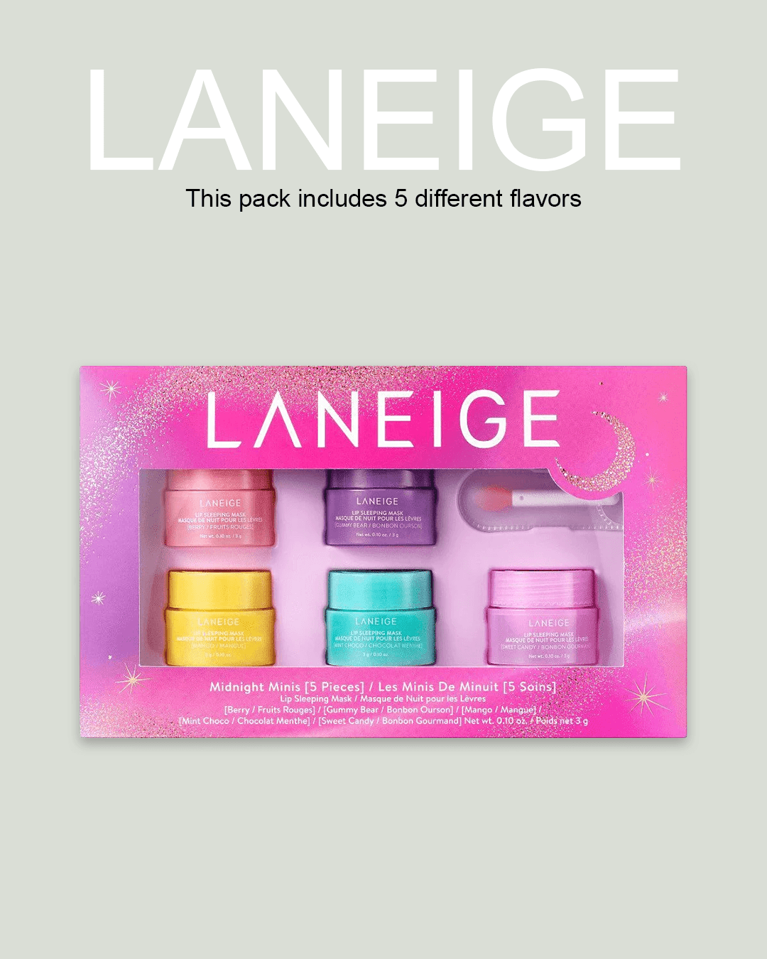 LANEIGE LIP SLEEPING MASK PACK OF 5