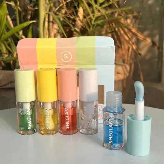 Sheglam Jelly Wow Hydrating Lip Oil – (Full Bundle Pack )