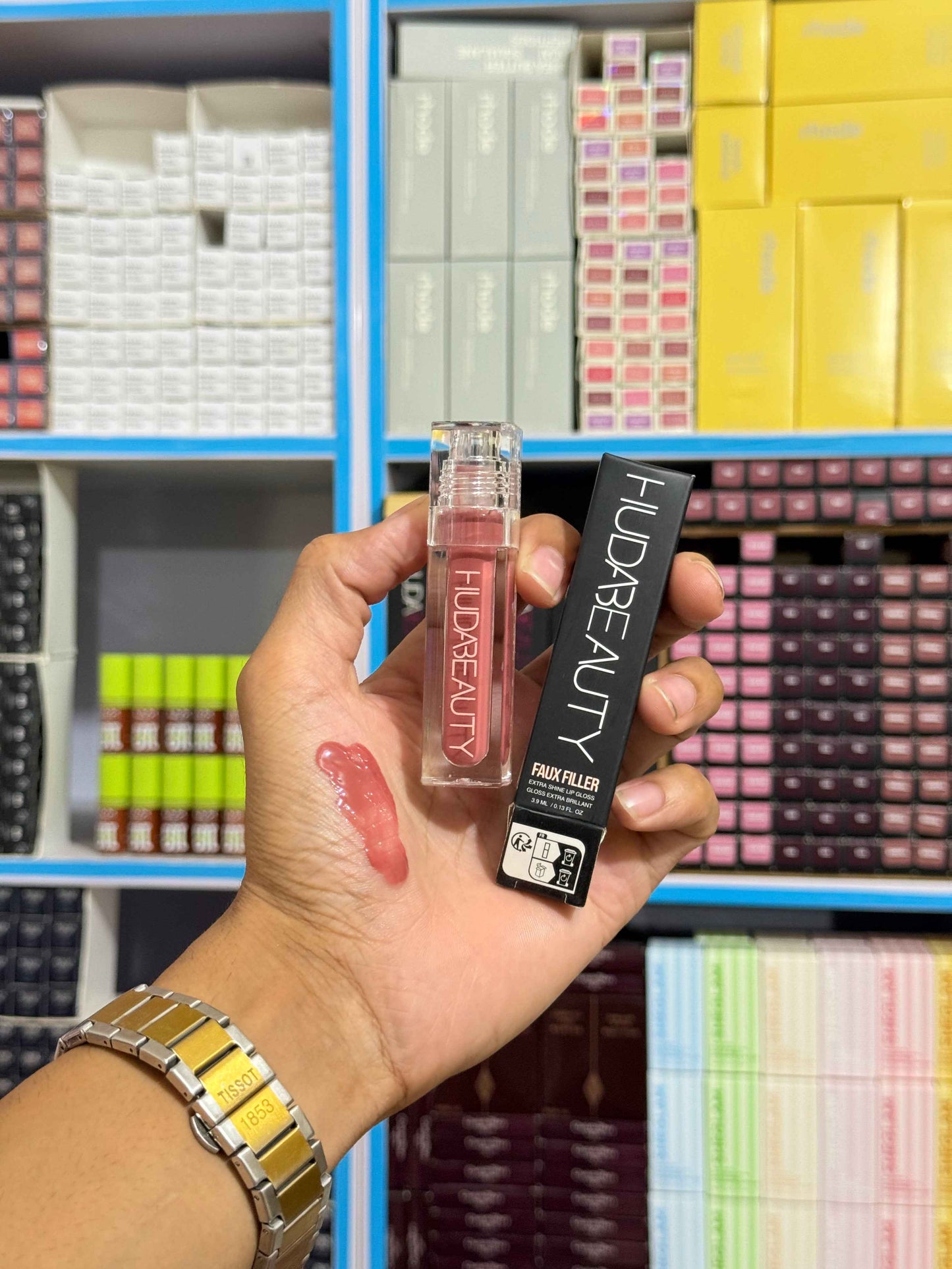 Huda Beauty Faux Filler Lip Gloss β 4 Shades