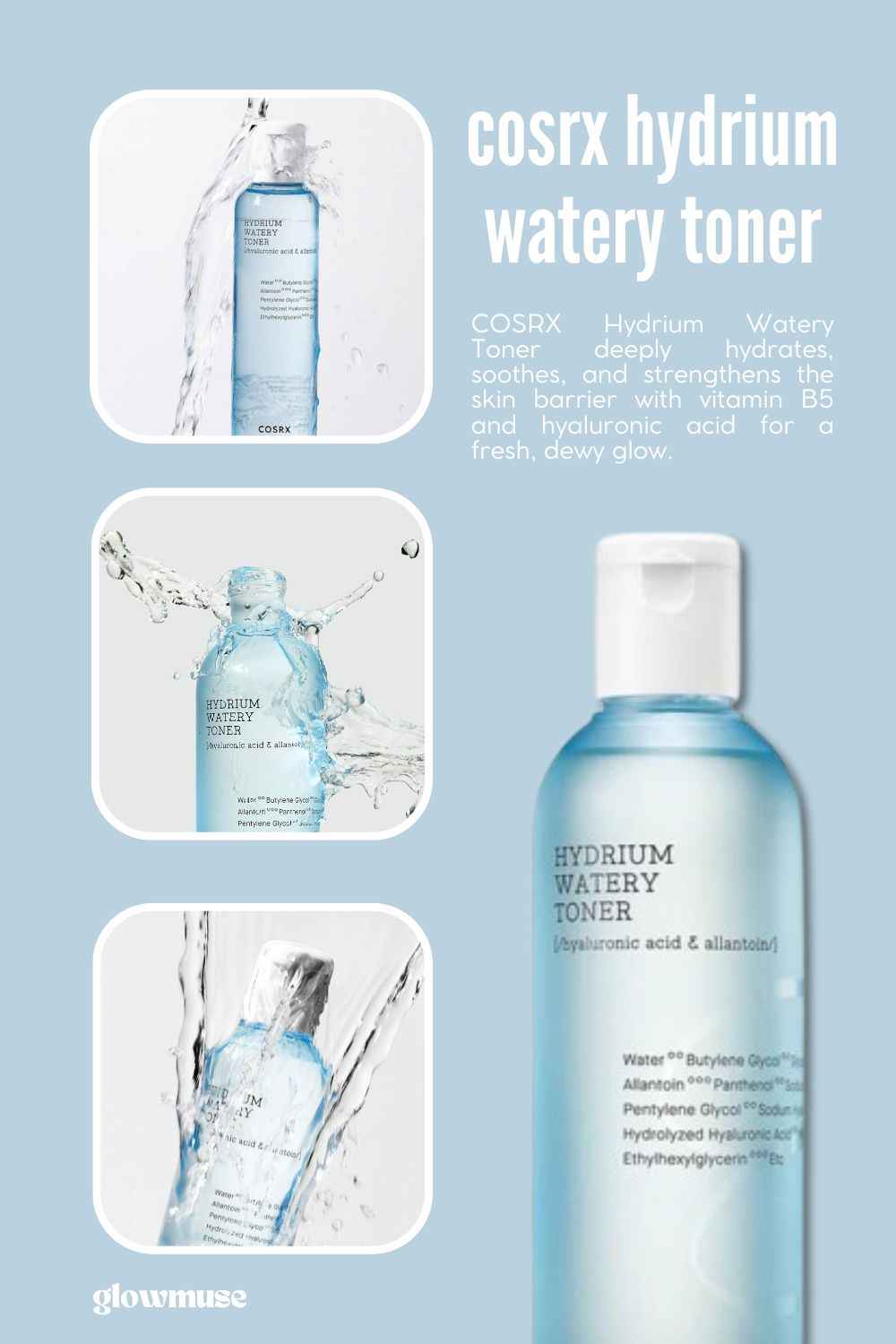 COSRX Hydrium Watery Toner 280ml