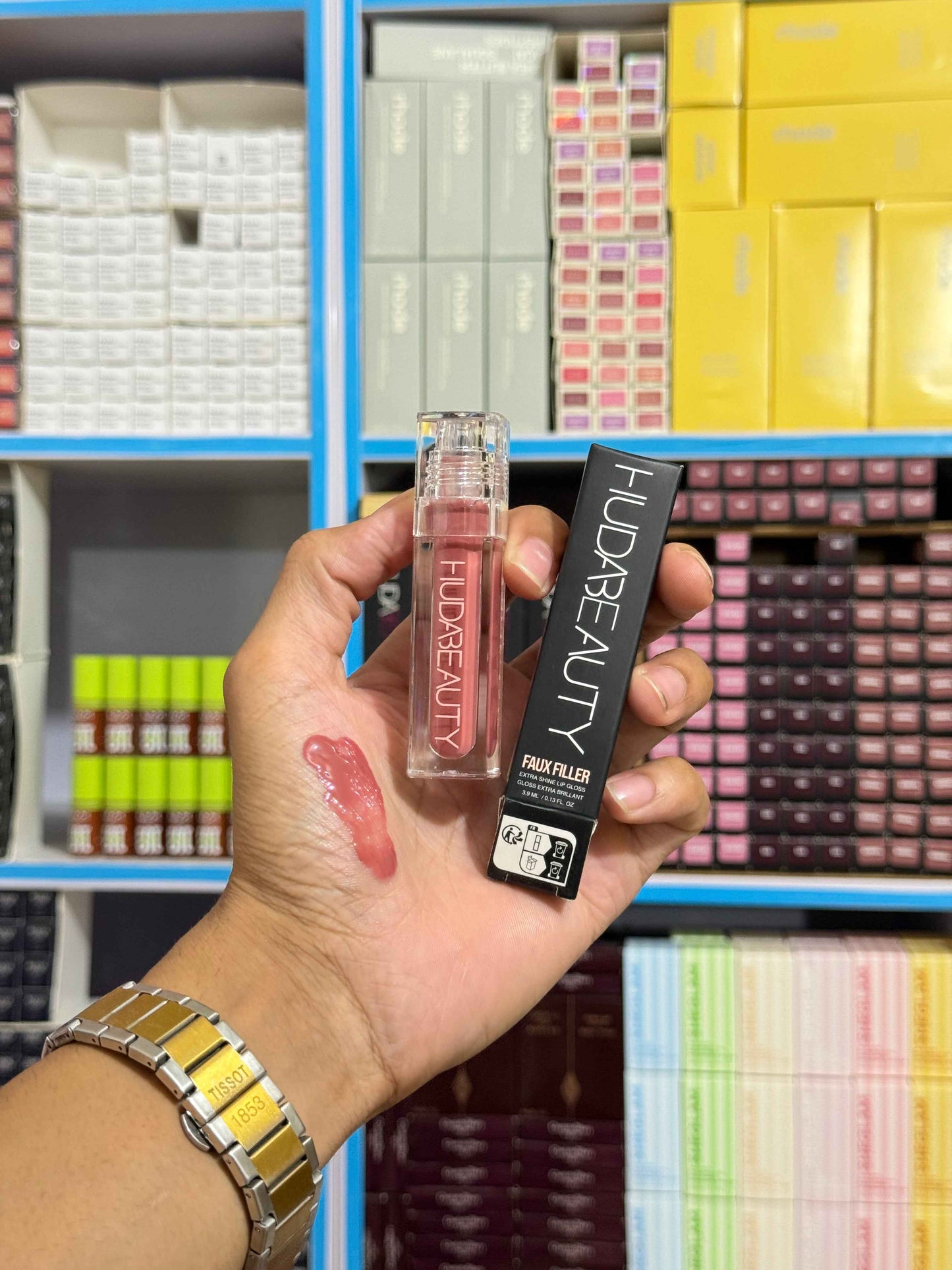 Huda Beauty Faux Filler Lip Gloss β 4 Shades
