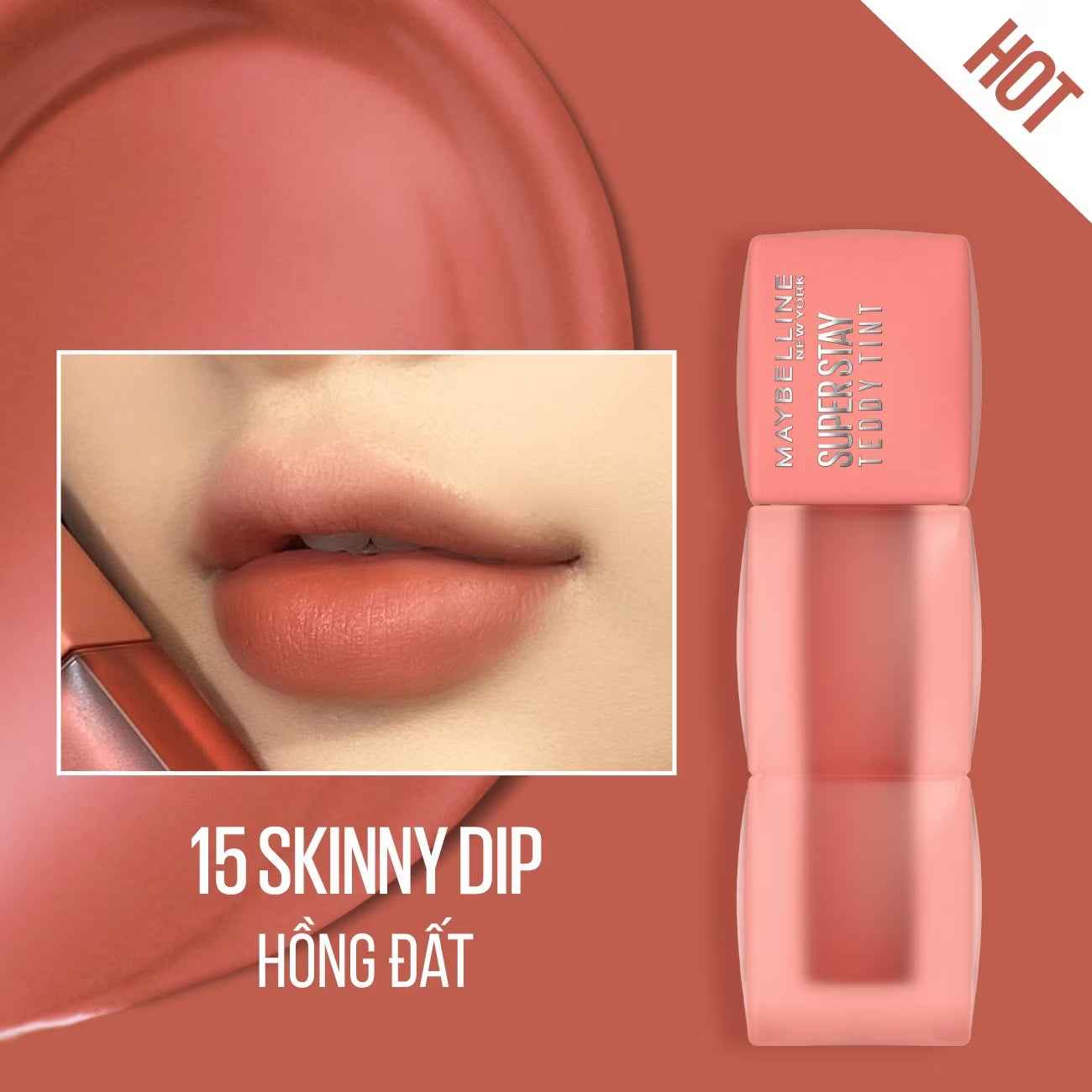 Maybelline Super Stay Teddy Tint (All Shades Available)