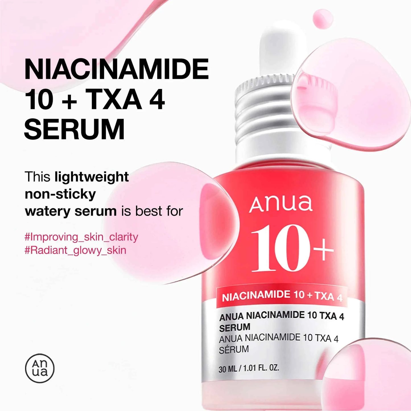 Anua - Niacinamide 10% TXA 4% Serum - 30 mL