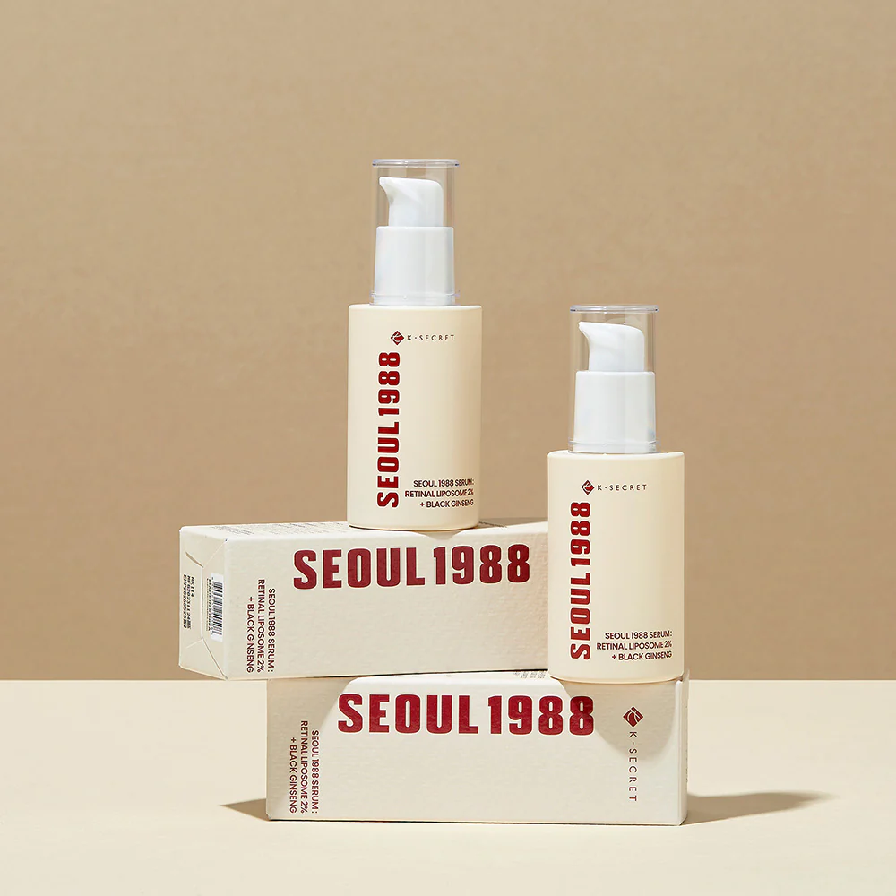 KSECRET Seoul 1988 Serum – Retinal 2% + Black Ginseng 30ml