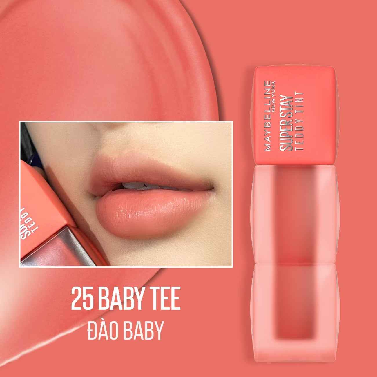 Maybelline Super Stay Teddy Tint (All Shades Available)