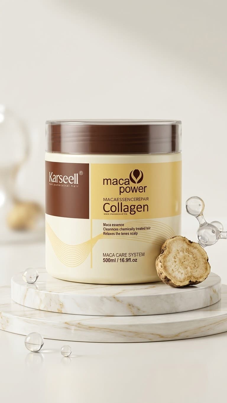 Masque Capillaire Karseell Maca Power Collagène (500 ml)