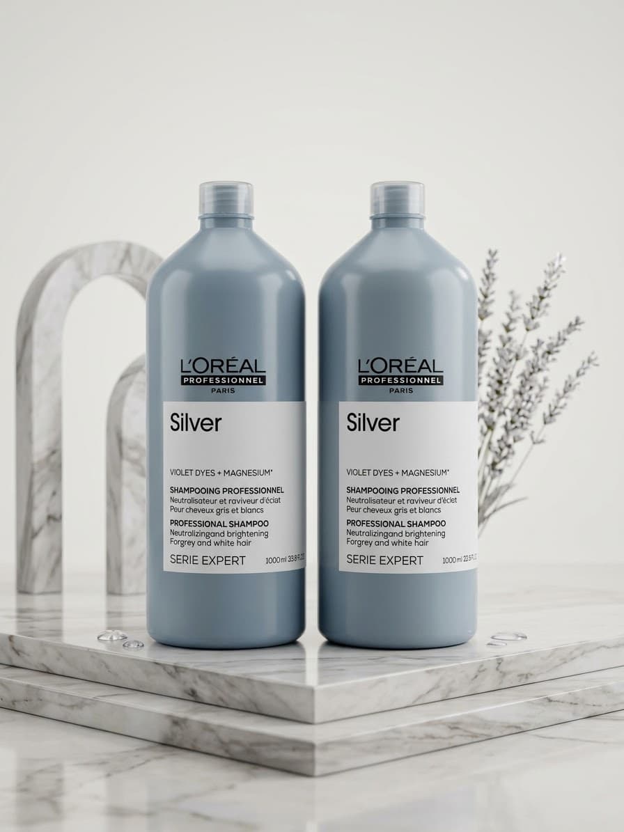 Shampooing Professionnel L'Oréal Serie Expert Silver (1000 ml)