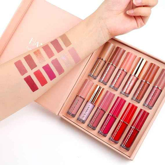 MOCALLURE 12 Pcs Super Stay Matte Liquid LipGloss