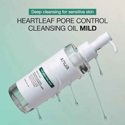 Anua Heartleaf Pore Control Cleansing Oil Mild - Sensitive Skin