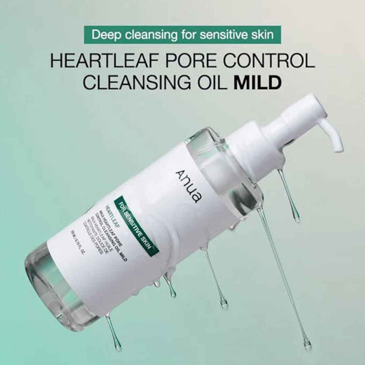 Anua Heartleaf Pore Control Cleansing Oil Mild - Sensitive Skin