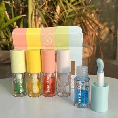 Sheglam Jelly Wow Hydrating Lip Oil – (Full Bundle Pack )