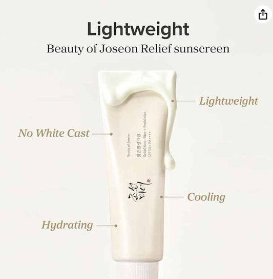 Beauty of Joseon Relief Sun Rice + Probiotics SPF50 pa++++ Sunscreen