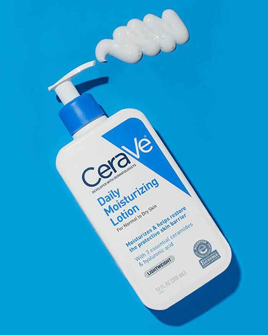 Cerave Daily Moisturizing Lotion (For Normal To Dry Skin) - 355mL