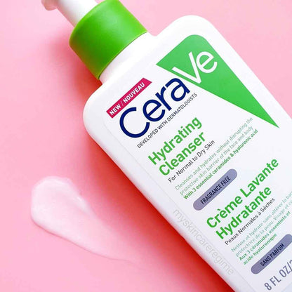 Cerave Hydrating Facial Cleanser 473mL (Big Size)