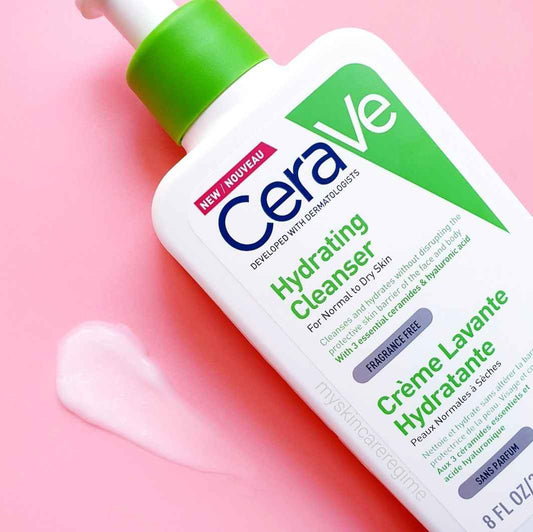 Cerave Hydrating Facial Cleanser 473mL (Big Size)
