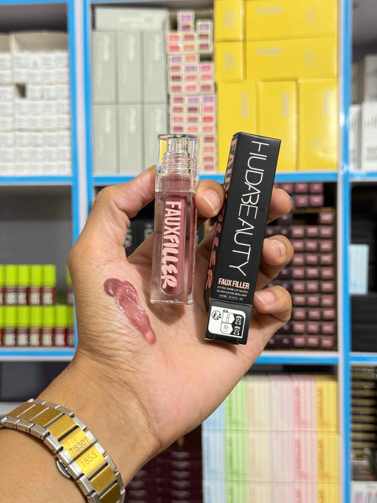 Huda Beauty Faux Filler Lip Gloss – 4 Shades
