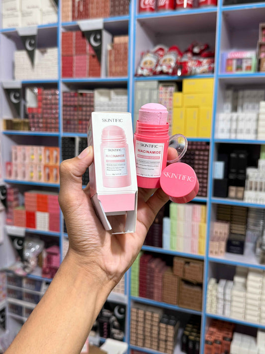 Skintific Niacinamide Bright Boost Clay Stick 40g | Oil Control & Glow