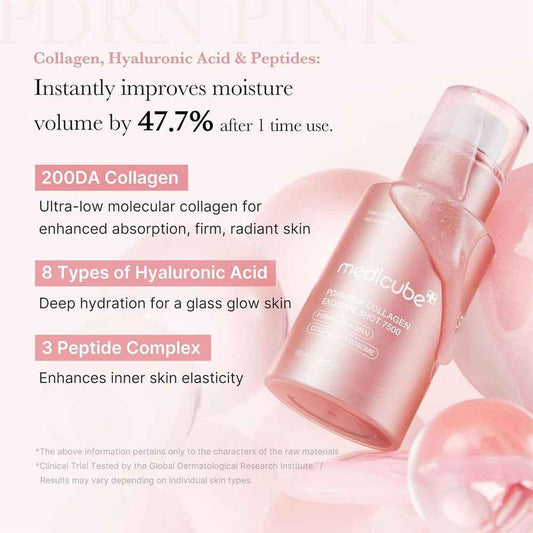 Medicube PDRN Pink Exosome Shot Serum 7500 – Skin Repair & Glow