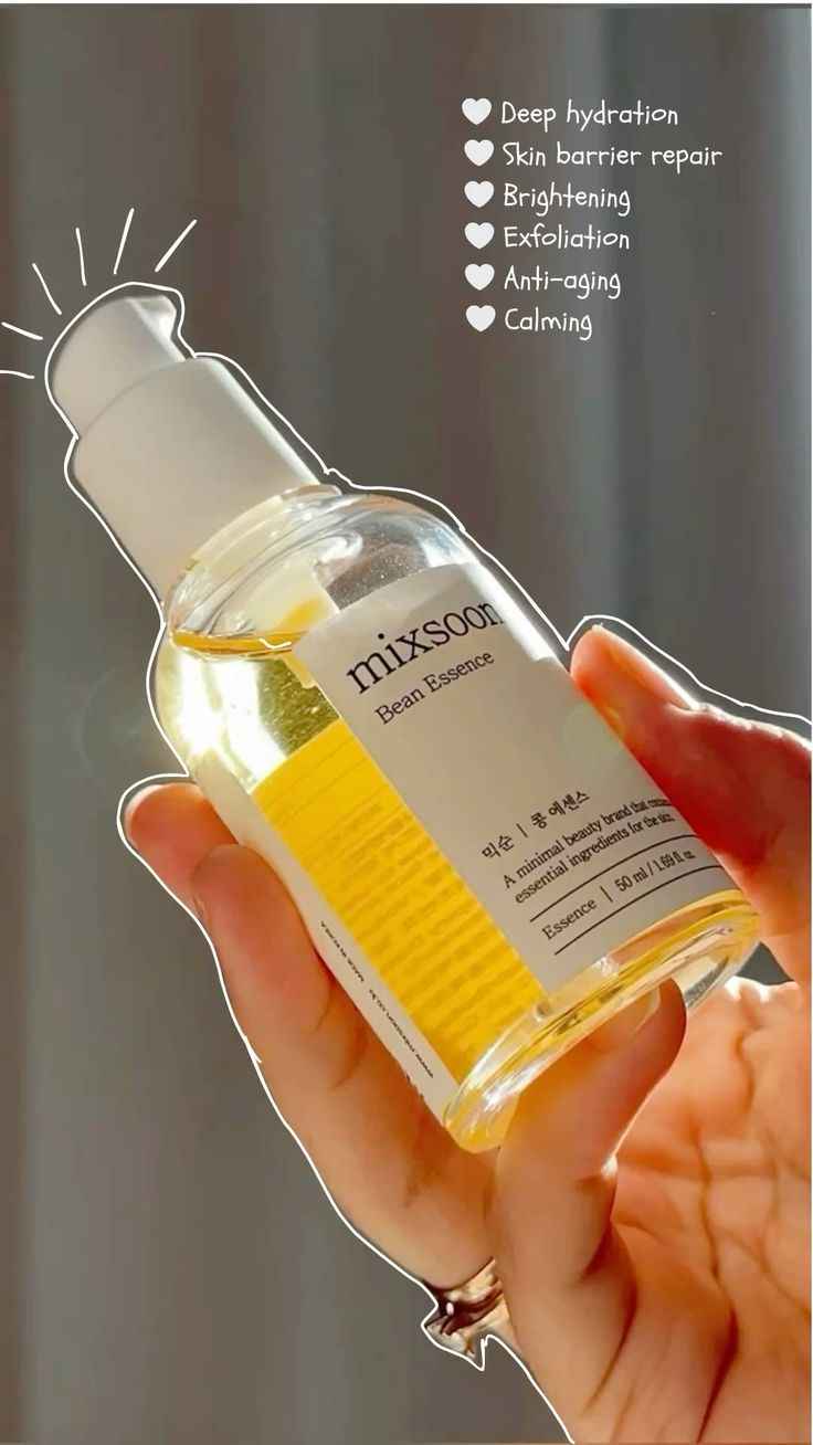 Mixsoon Bean Essence 50ml – Hydrating & Smoothing Essence