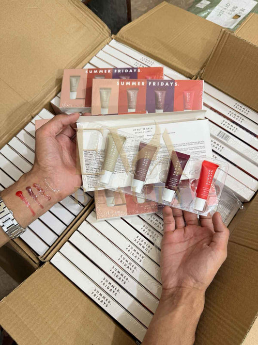 Limited Edition Summer Fridays Mini Lip Butter Balm Set – 4-in-1